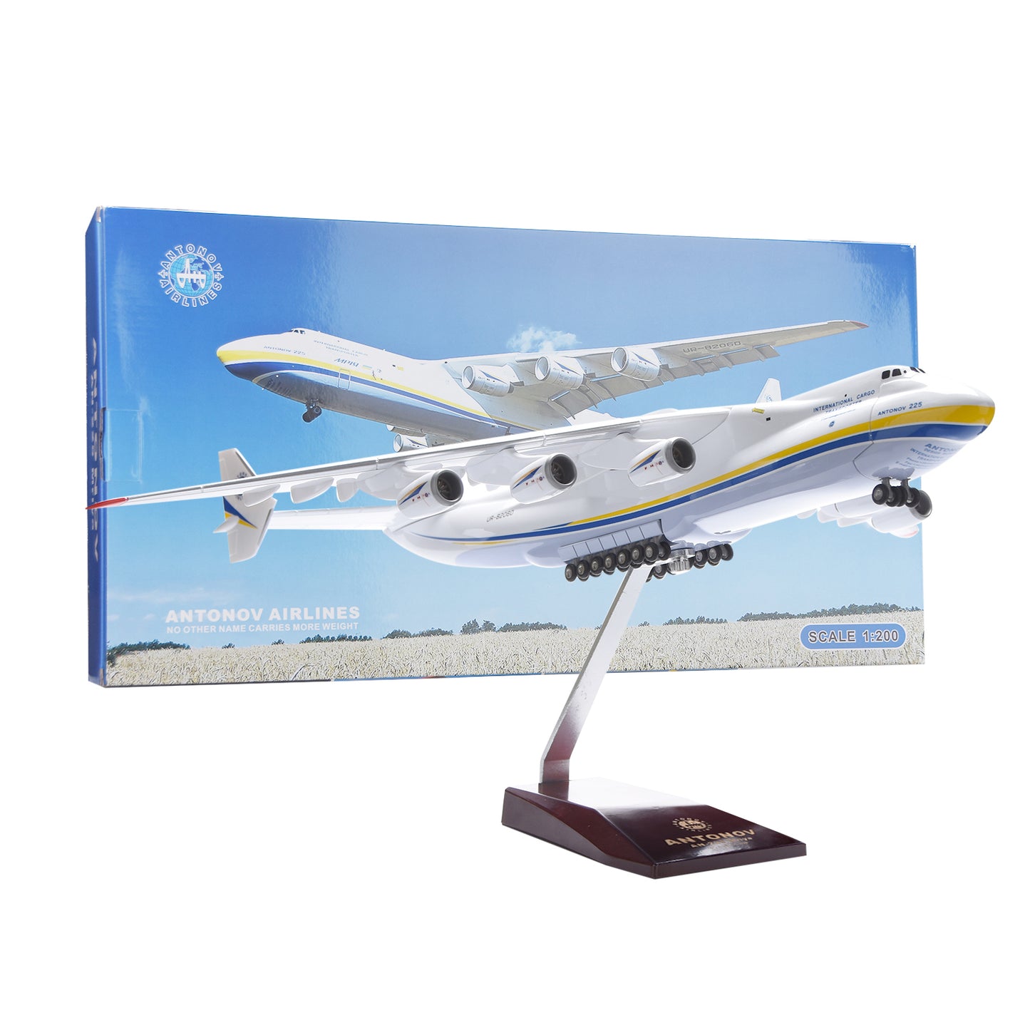 Hign-concerned AN 225 Mriya Resin Model Aircraft