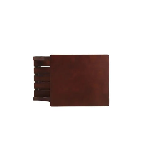 Espresso Finish Accent Table W/USB