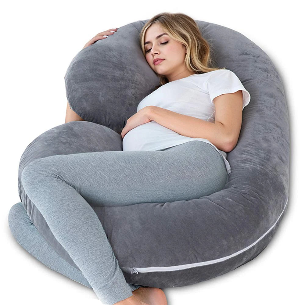 Zhejiang G Shaped Full Body Maternity Pillow With Cover