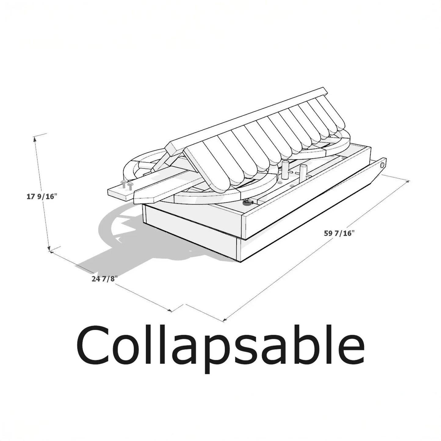DIY Collapsible Event Cart | Lemonade Stand & Drink Cart Woodworking Printed Plan | Beginner-Friendly | Party & Wedding Decor
