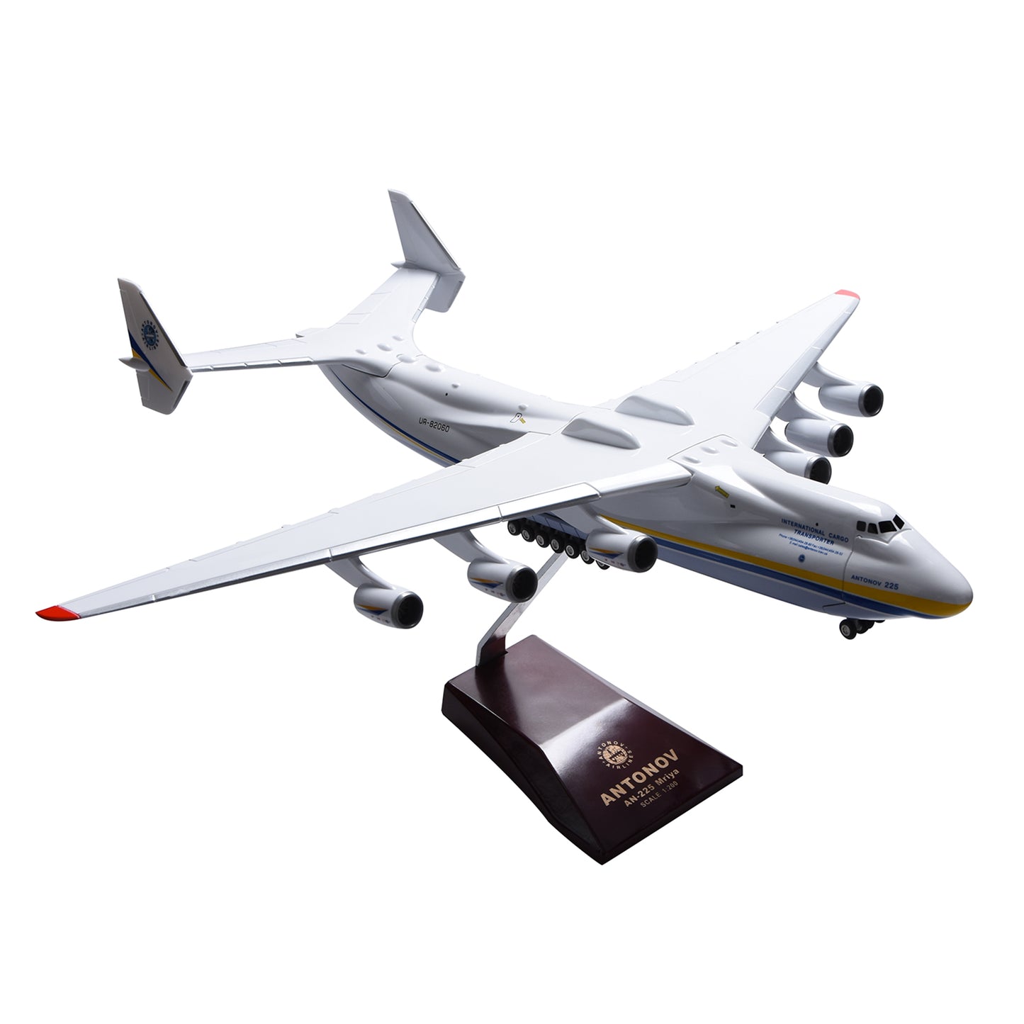 Hign-concerned AN 225 Mriya Resin Model Aircraft