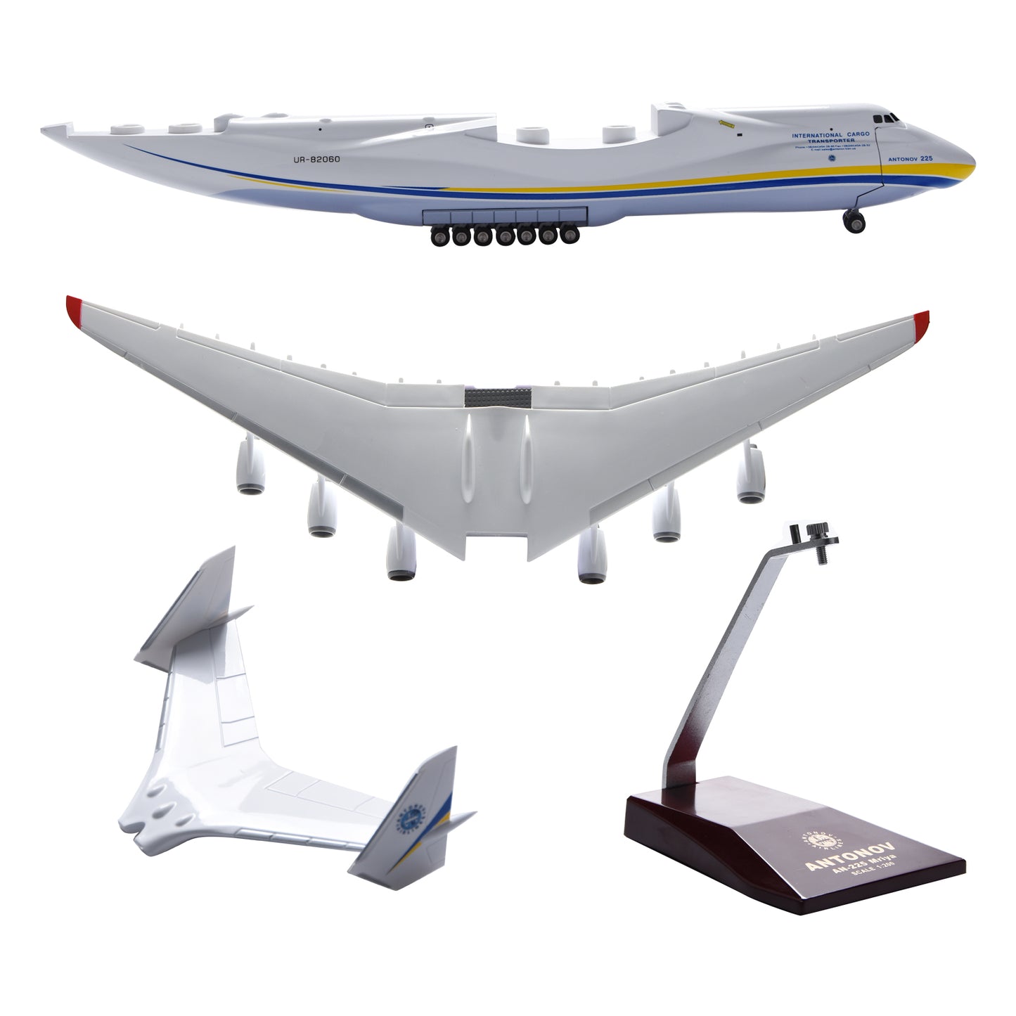 Hign-concerned AN 225 Mriya Resin Model Aircraft