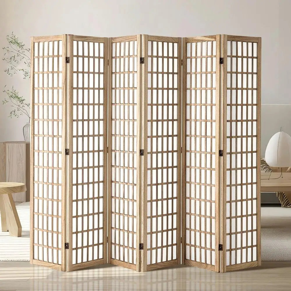 Hign Concerned Japanese Folding Wood Privacy Screen Divider