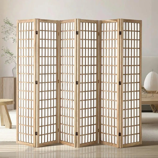 Hign Concerned Japanese Folding Wood Privacy Screen Divider