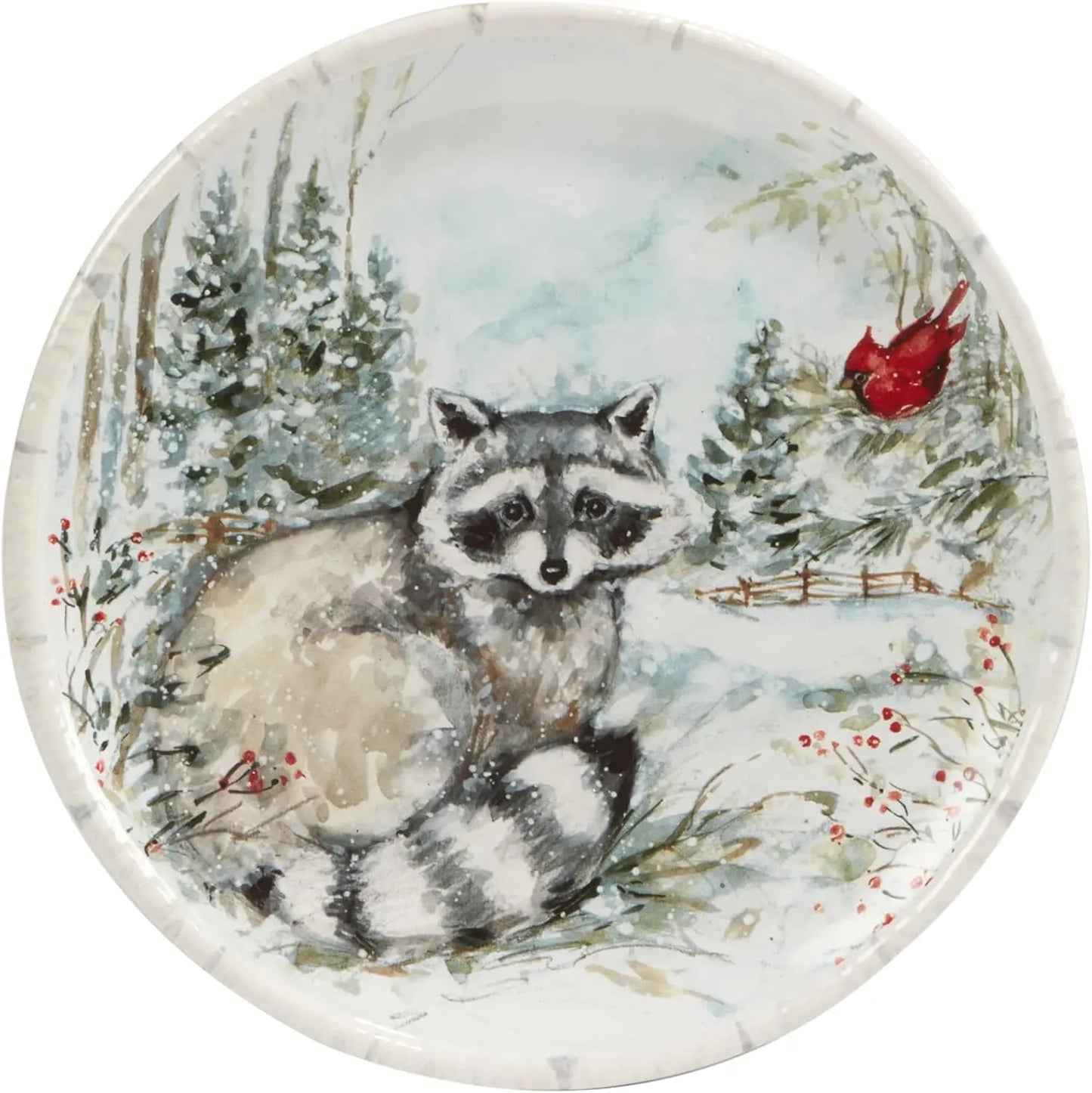 Elegant Dinner Plates Set Of Four For Salads And Desserts