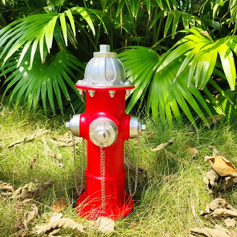 Hign-concerned Dog Fire Hydrant Urinal Column Puppy Training Garden Decor
