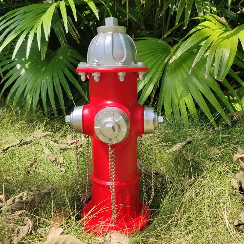 Hign-concerned Dog Fire Hydrant Urinal Column Puppy Training Garden Decor