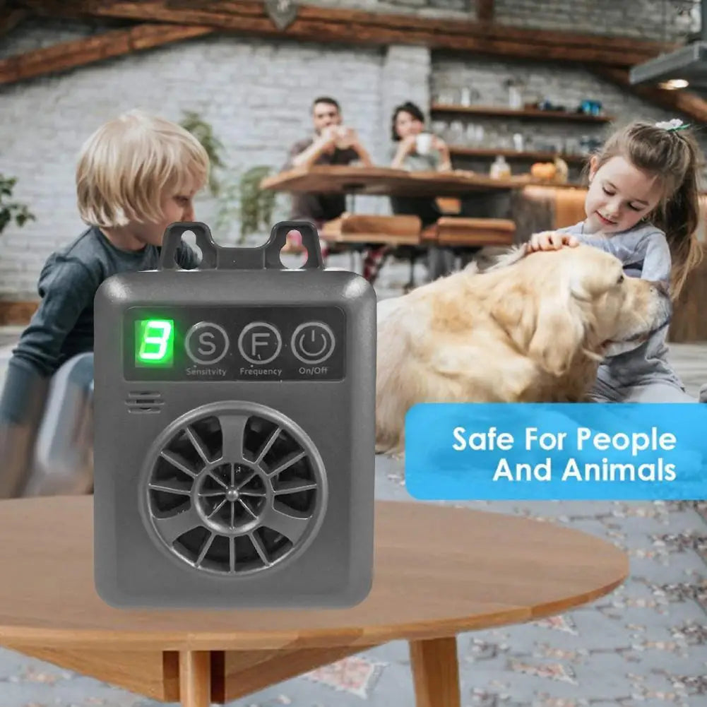 Anti Barking Device, Dog Barking Control Rechargeable Ultrasonic Deterrent Pet Behavior Training Tool for Almost Dogs Pet Suppli