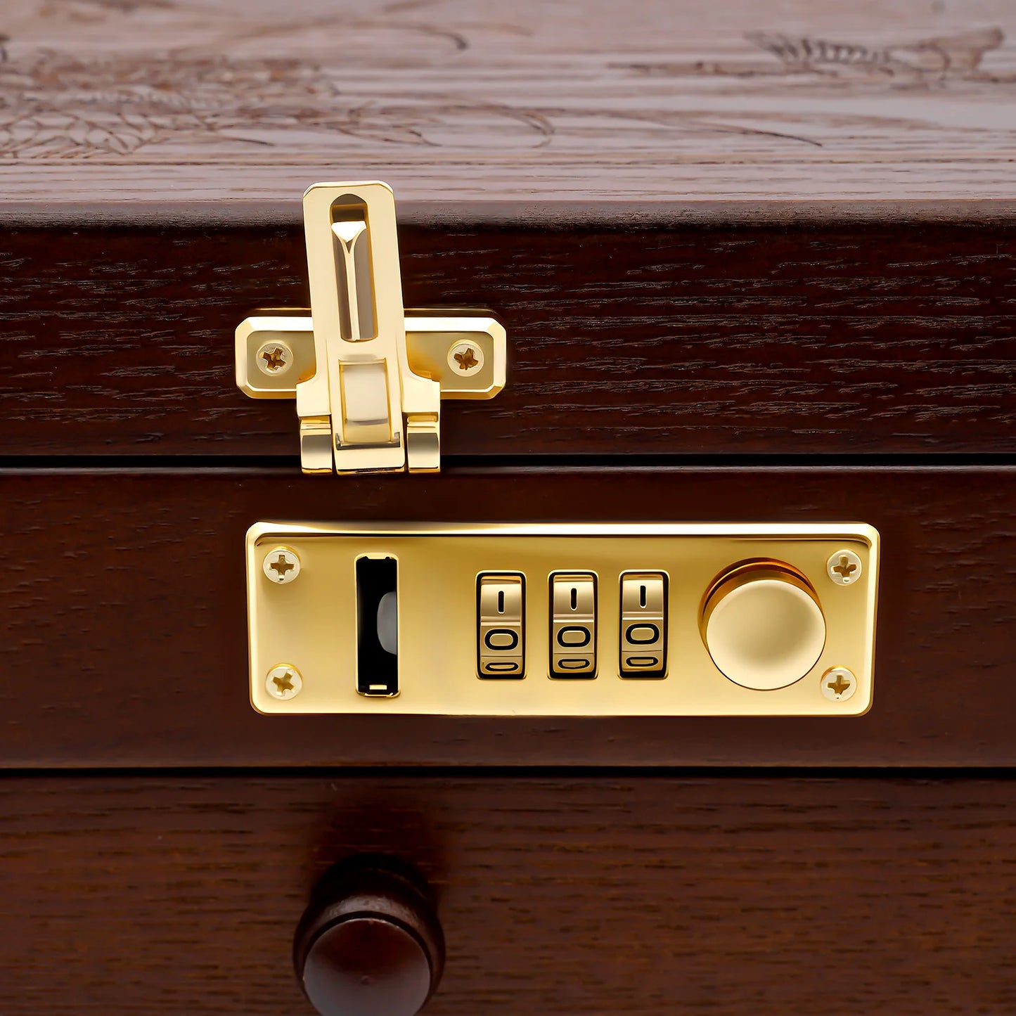 Sichuan 5 Tiers Jewelry Box Organizer With Lock And Mirror