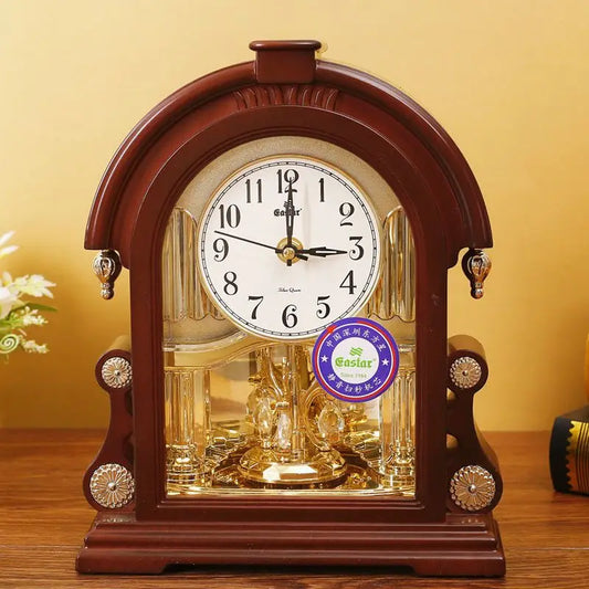 Modern American Home Furnishings Desk Clock European Silent Movement
