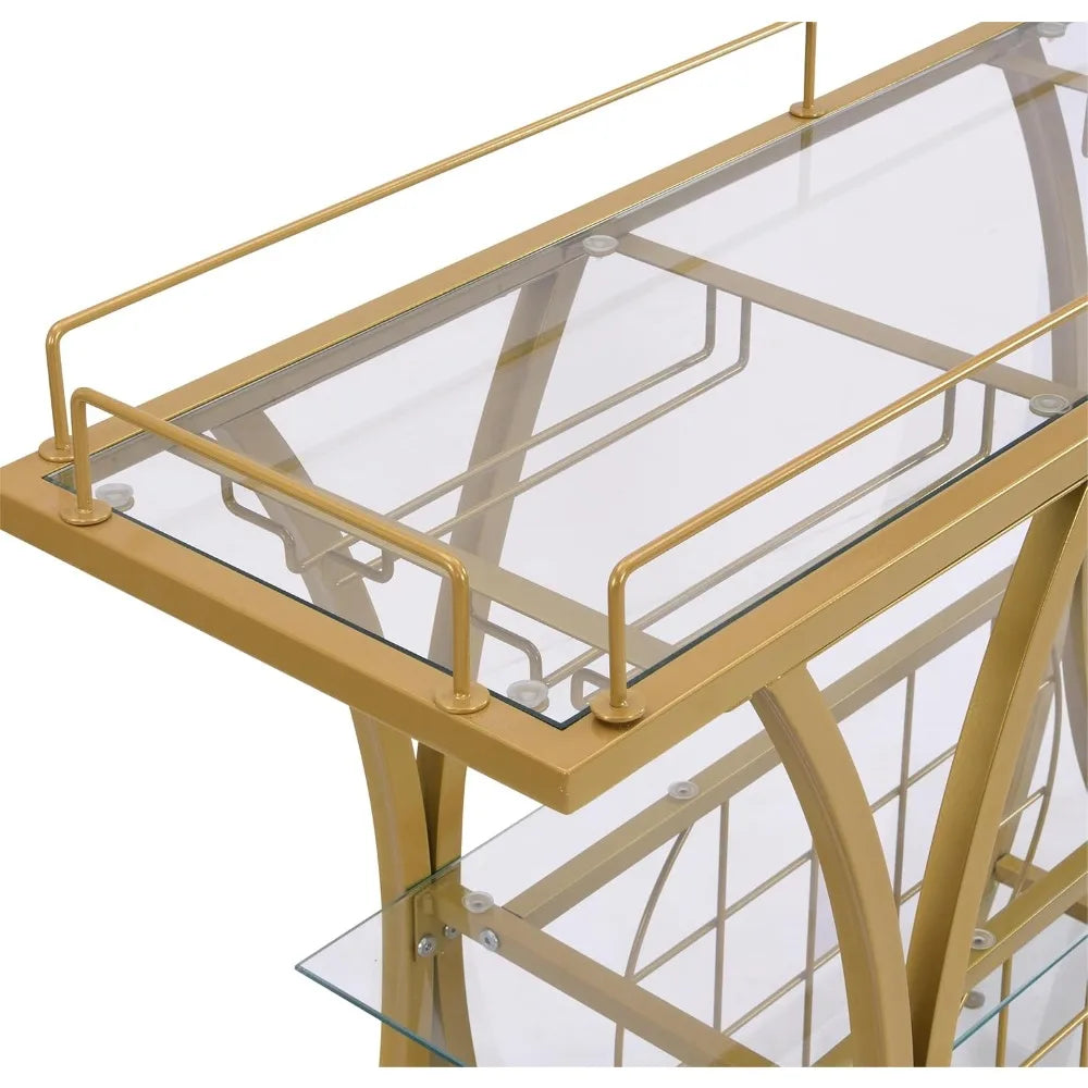 Farmhouse Style Sideboard Buffet With Adjustable Shelves