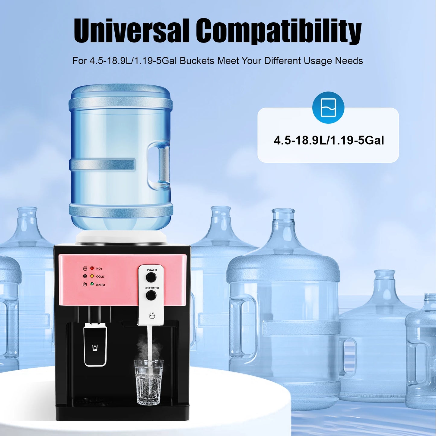 Hign-concerned Electric Hot Cold Water Dispenser For Home