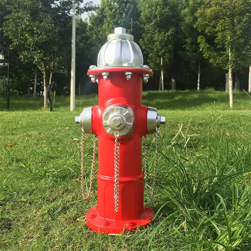 Hign-concerned Dog Fire Hydrant Urinal Column Puppy Training Garden Decor