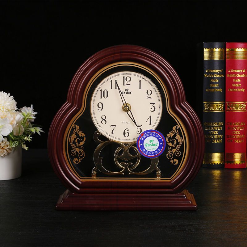 Modern American Home Furnishings Desk Clock European Silent Movement