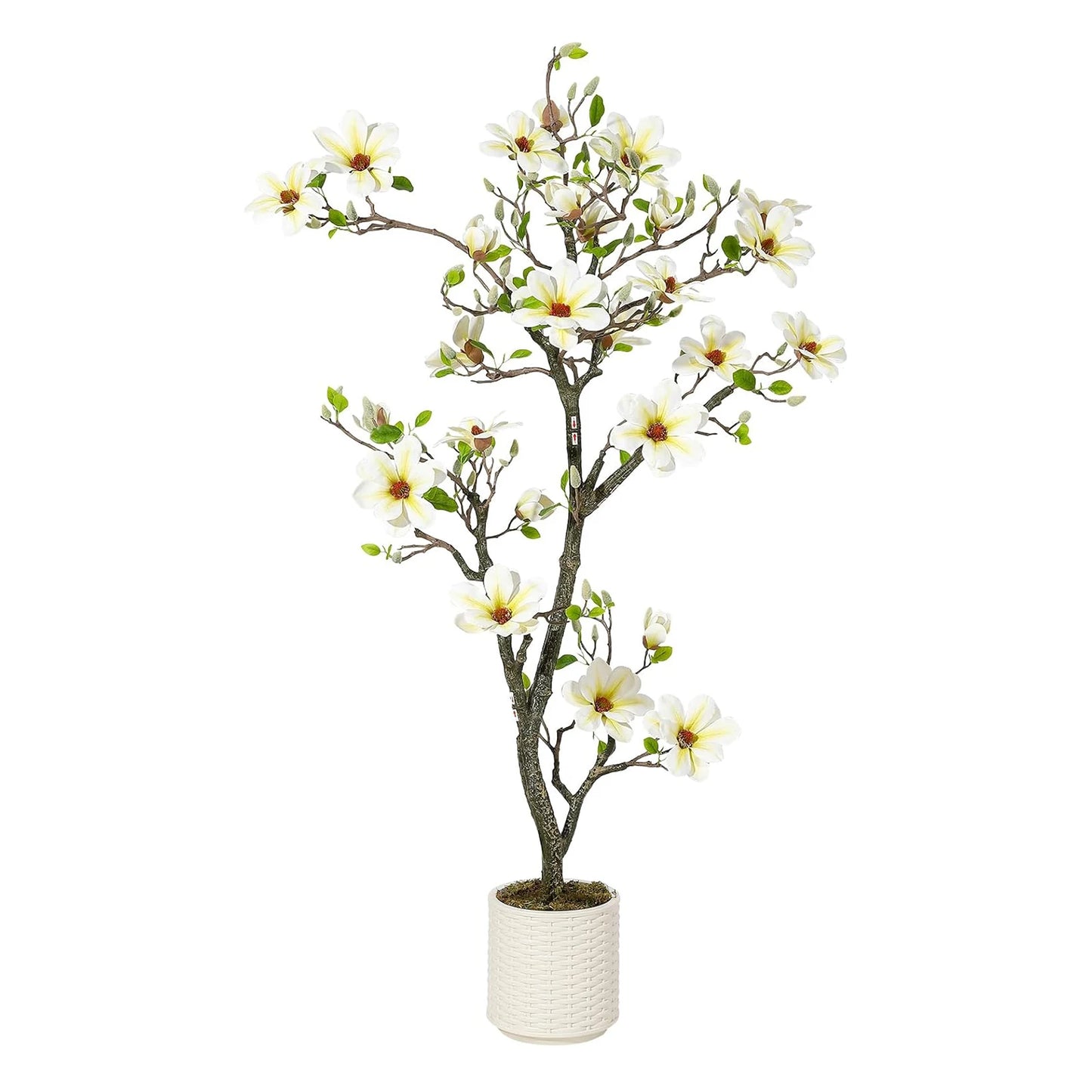 Artificial Magnolia Plant With LED Light Outdoor Patio Decor