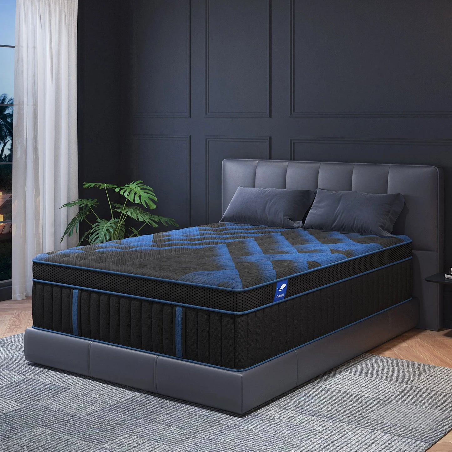 Sweetlove Gel Memory Foam Hybrid Pocket Spring Mattress Medium Firm