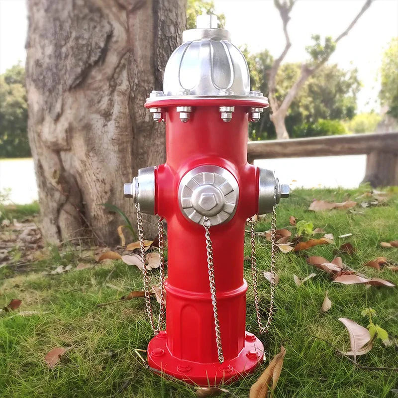 Hign-concerned Dog Fire Hydrant Urinal Column Puppy Training Garden Decor