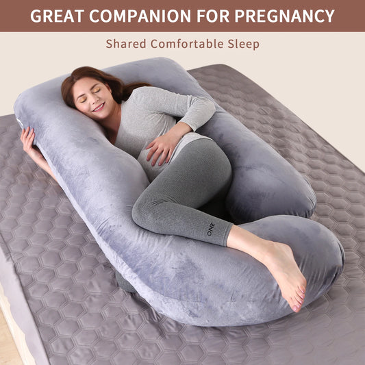 Zhejiang G Shaped Full Body Maternity Pillow With Cover
