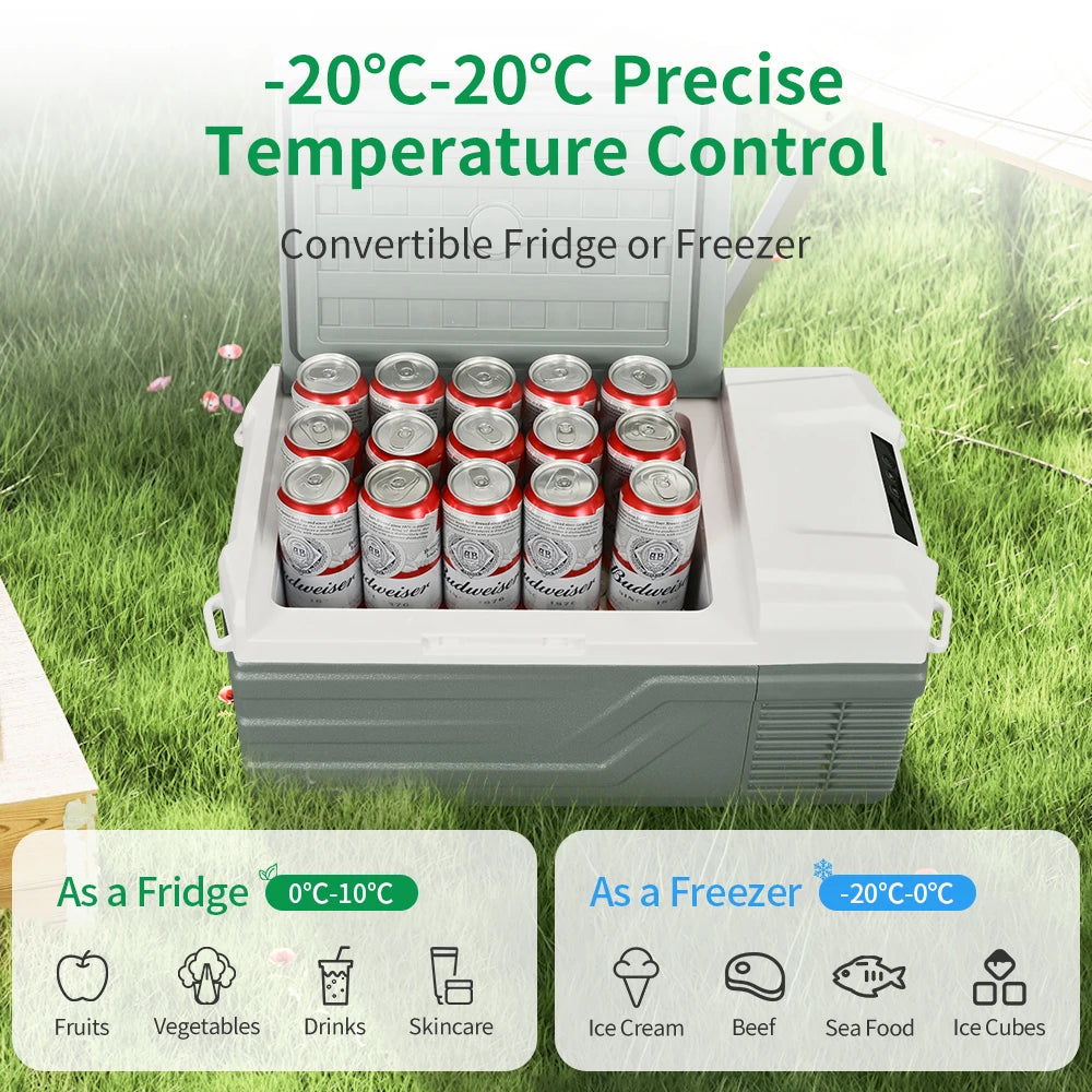 Alpicool NL15 Portable Car Refrigerator 12V DC Mini Fridge