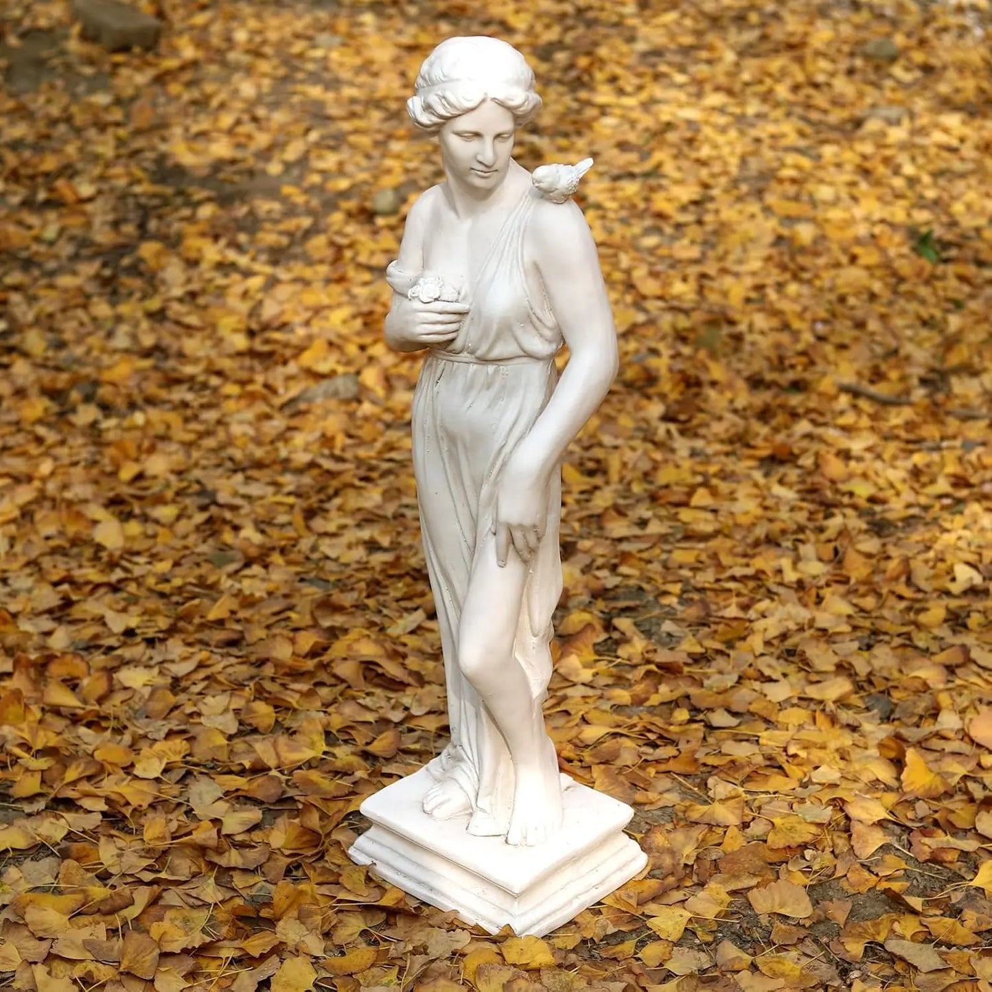 ZUIJI Garden Statue Nymph Sculpture Greek Mythology Roman Style Decor