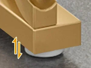 Modern Dining Table, 63" Large Kitchen Table for 4-6 People, Unique Rectangular Dinner Table Kitchen & Dining Room Furniture