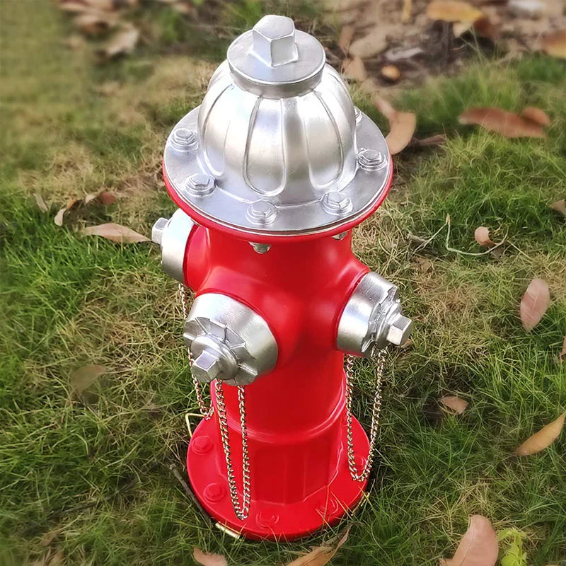 Hign-concerned Dog Fire Hydrant Urinal Column Puppy Training Garden Decor