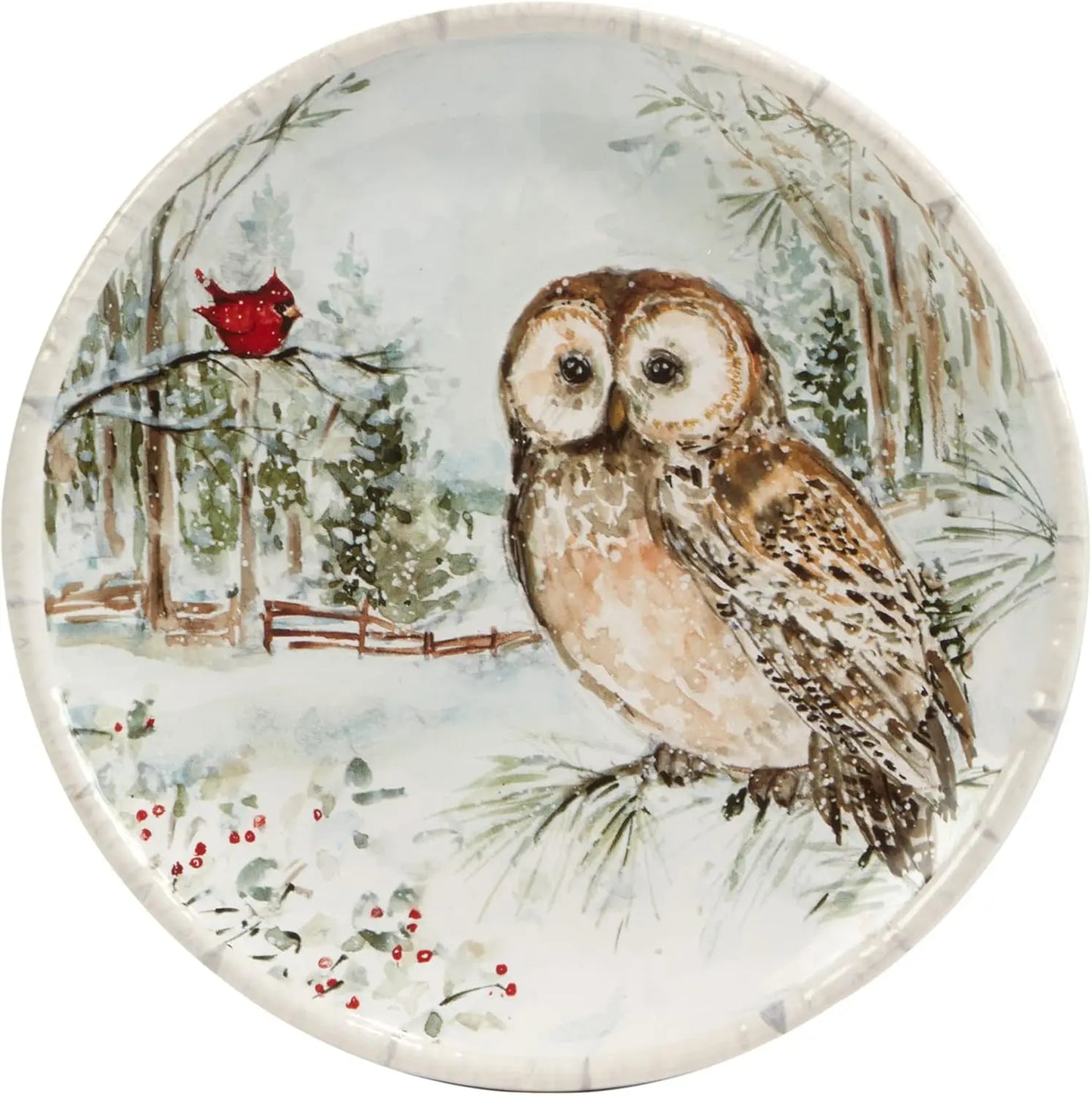 Elegant Dinner Plates Set Of Four For Salads And Desserts