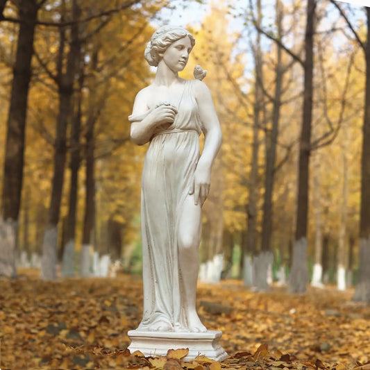 ZUIJI Garden Statue Nymph Sculpture Greek Mythology Roman Style Decor