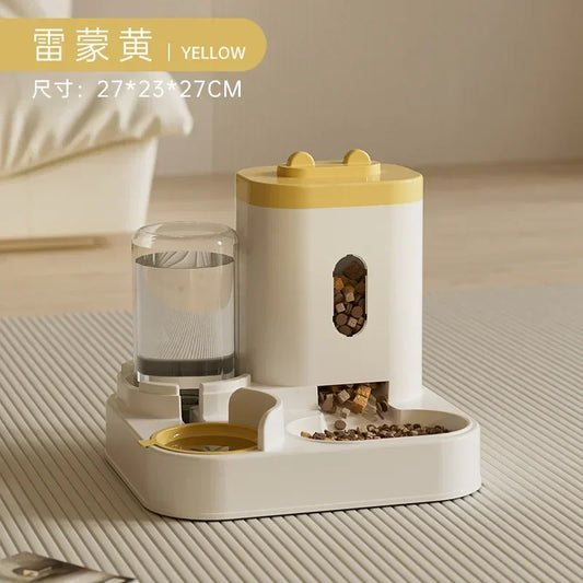 Automatic Pet Feeder and Water Fountain Bowl for Pets