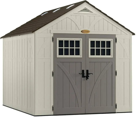 Suncast Tremont Outdoor Resin Storage Shed Heavy Duty
