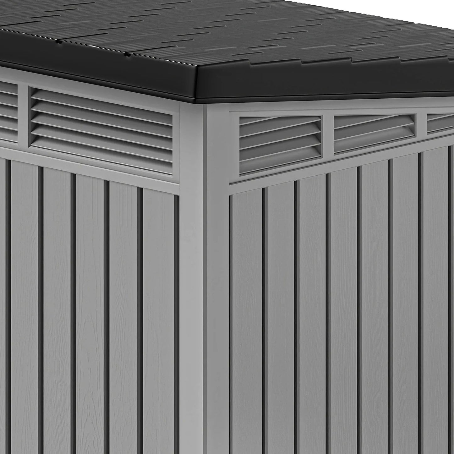 Plastic Dog House With Liftable Roof And Air Vents