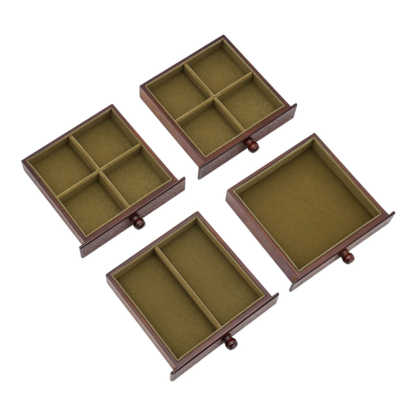 Sichuan 5 Tiers Jewelry Box Organizer With Lock And Mirror