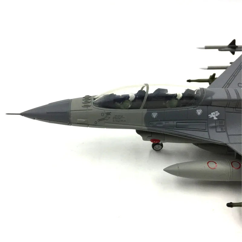 F-16D Fighting Falcon Diecast Model Aircraft Singapore Air Force