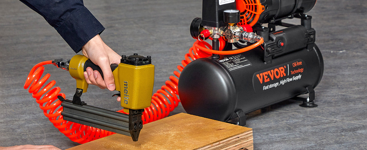 VEVOR Silent Air Compressor 900W 1450W 1800W For Home Use