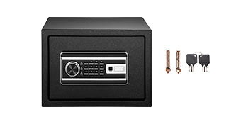 SucceBuy Fingerprint Locks Safe Deposit Box 0.8/1.7/2.1 Cubic Feet Digital Electronic Secret Hidden Piggy Bank for Money Guns